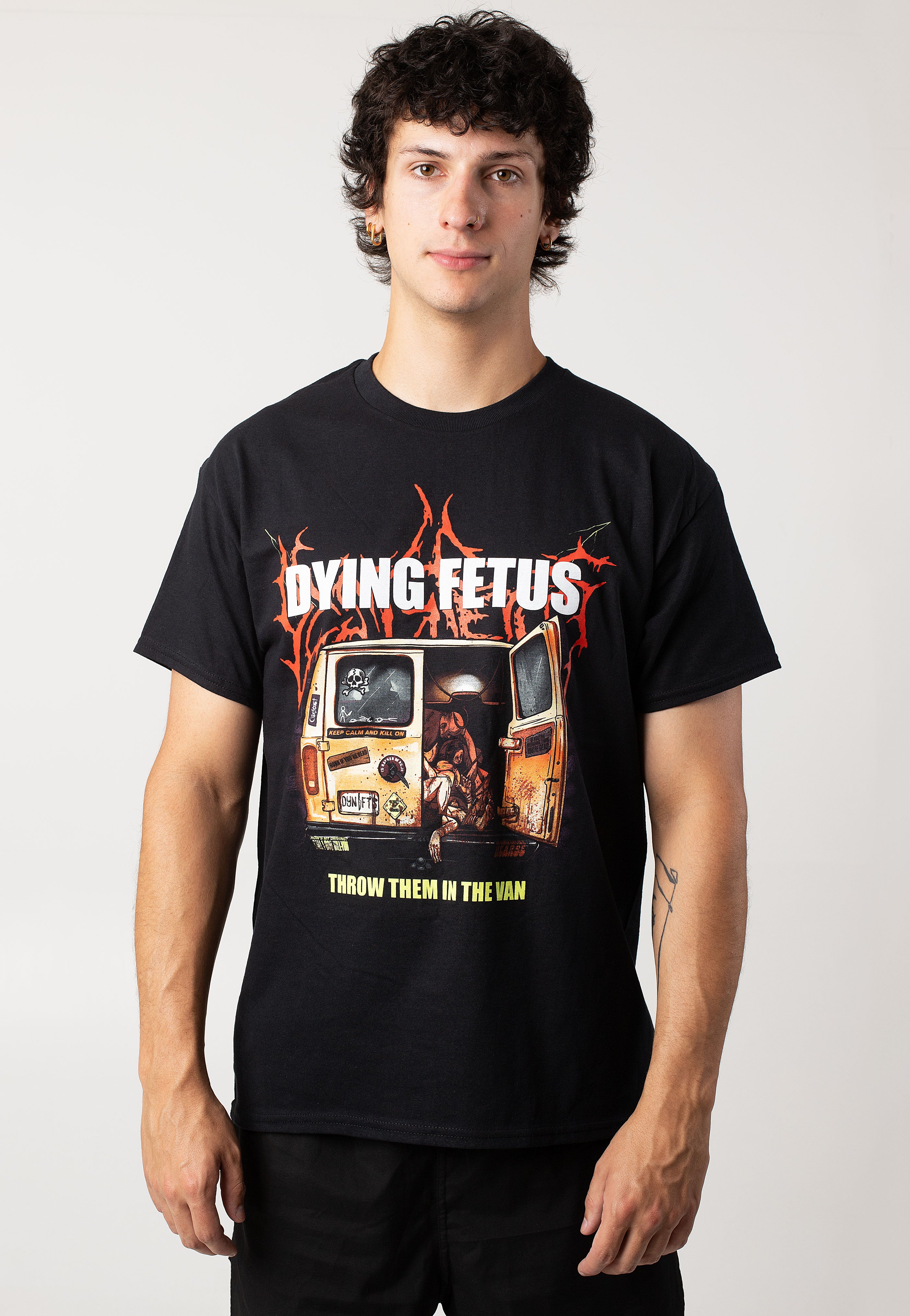 Dying Fetus - Throw Them In The Van Tour - T-Shirt Clearance Exclusive