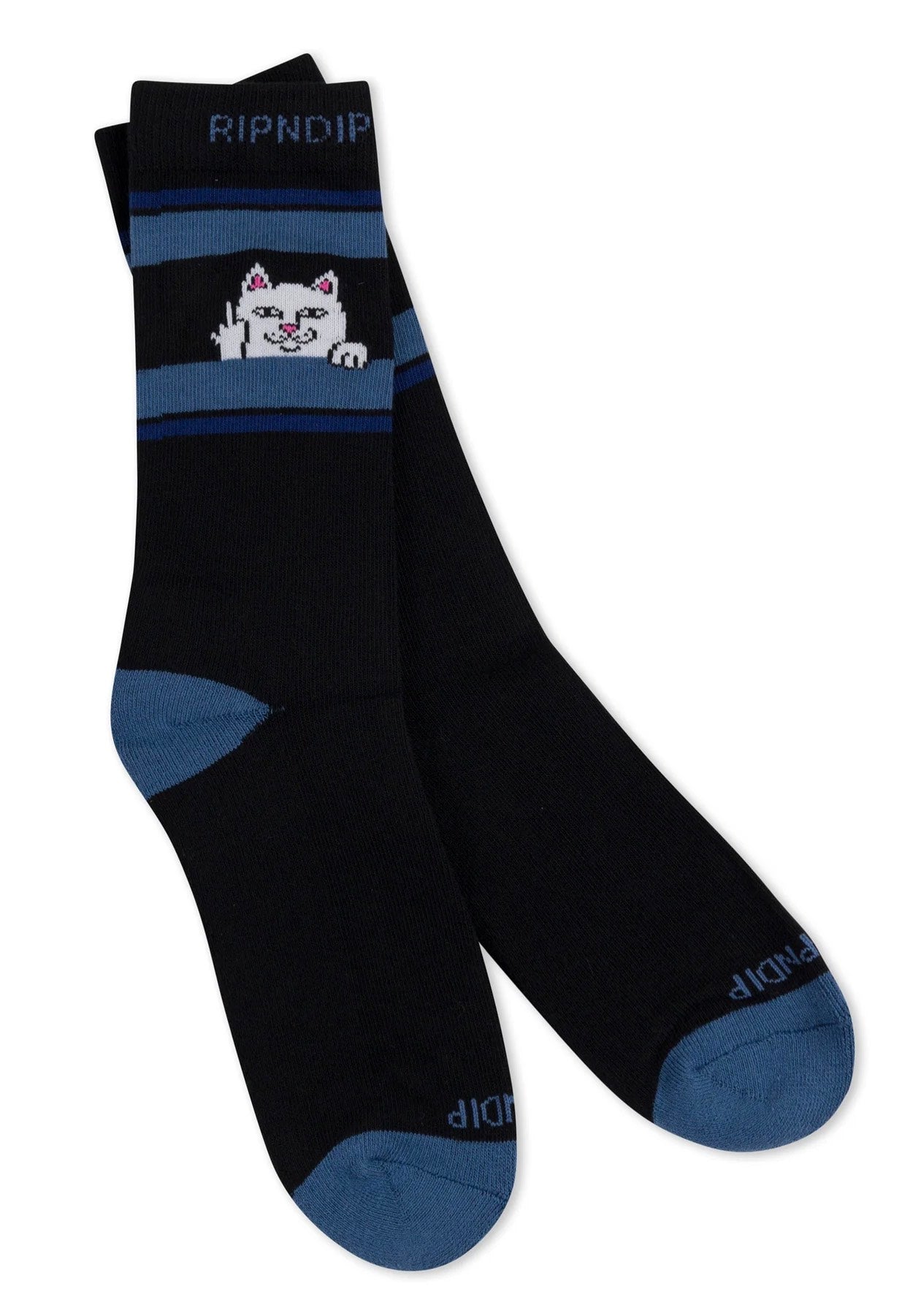 RIPNDIP - Peeking Nermal Black/Slate - Socks Pay With Visa Sale Online