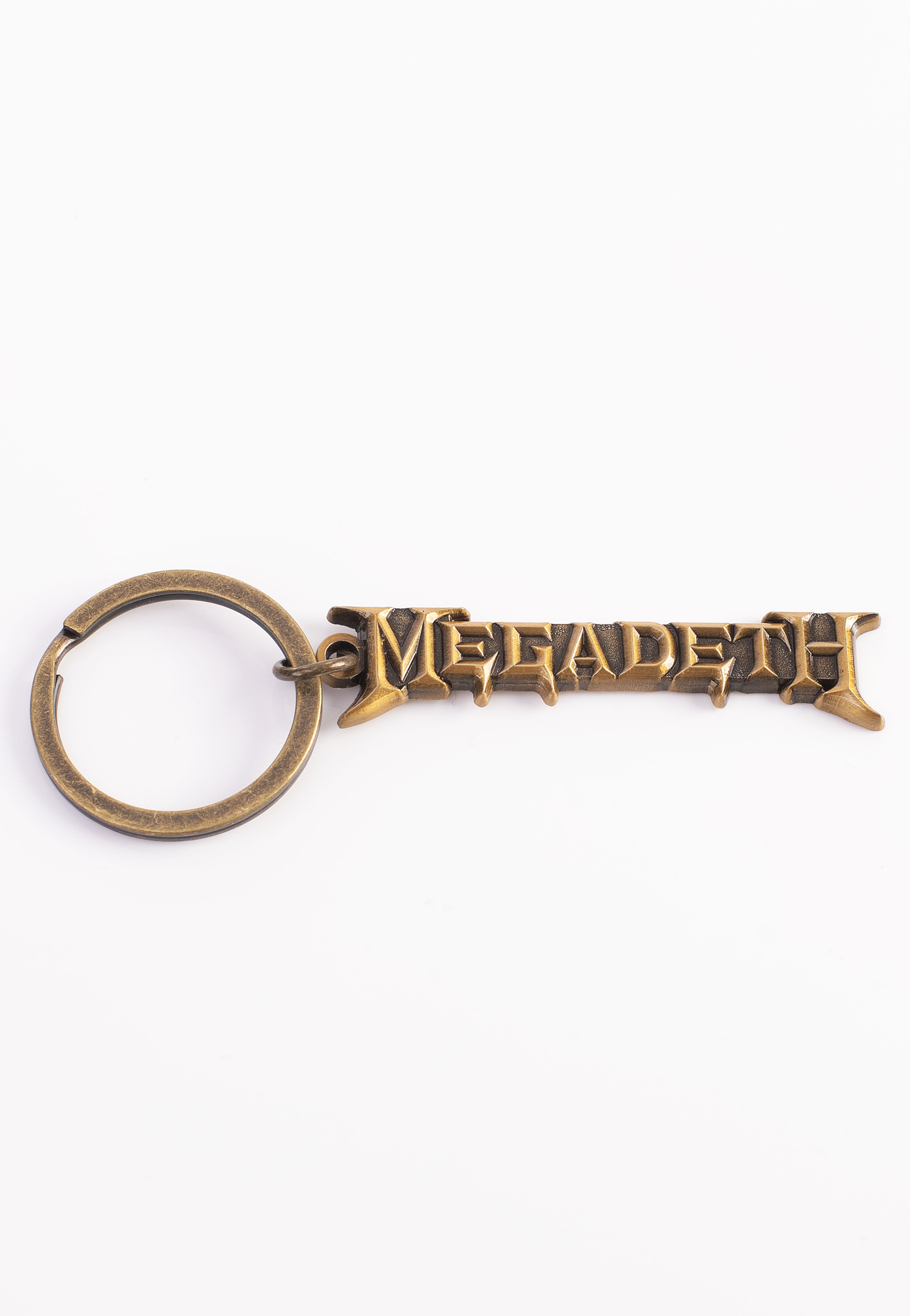 Megadeth - Gold Logo V2 - Keychain Outlet Cheap Online