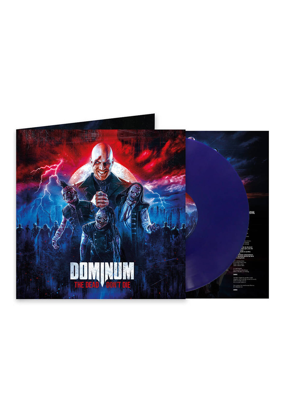 Dominum - The Dead Don't Die Ltd. Blue - Colored Vinyl