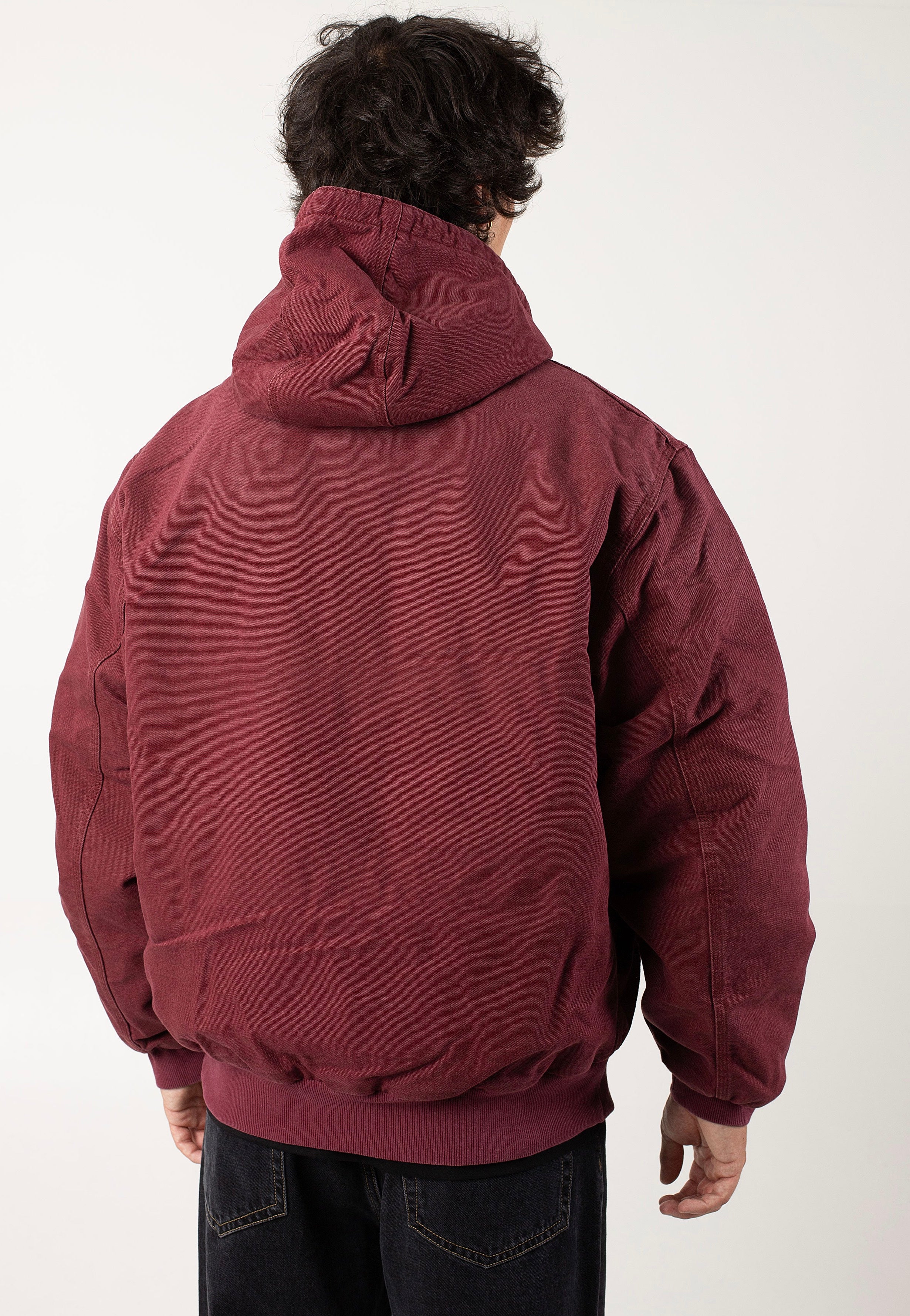 Carhartt WIP - Og Active Aged Canvas Malbec - Jacket Clearance With Mastercard