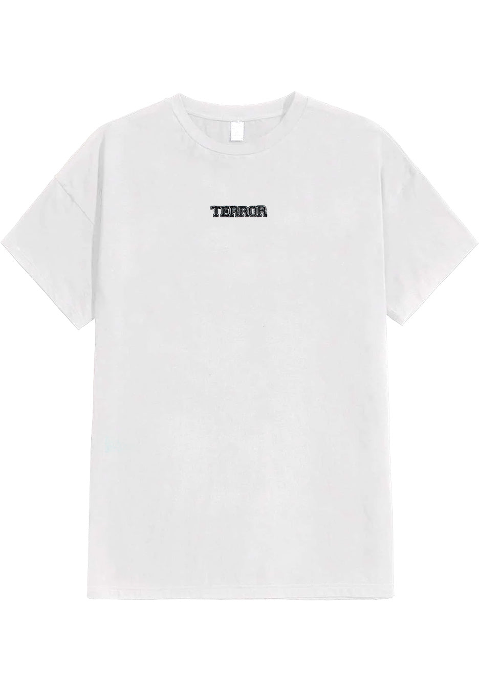 Terror - Embroidered Logo White - T-Shirt Marketable Cheap Pice