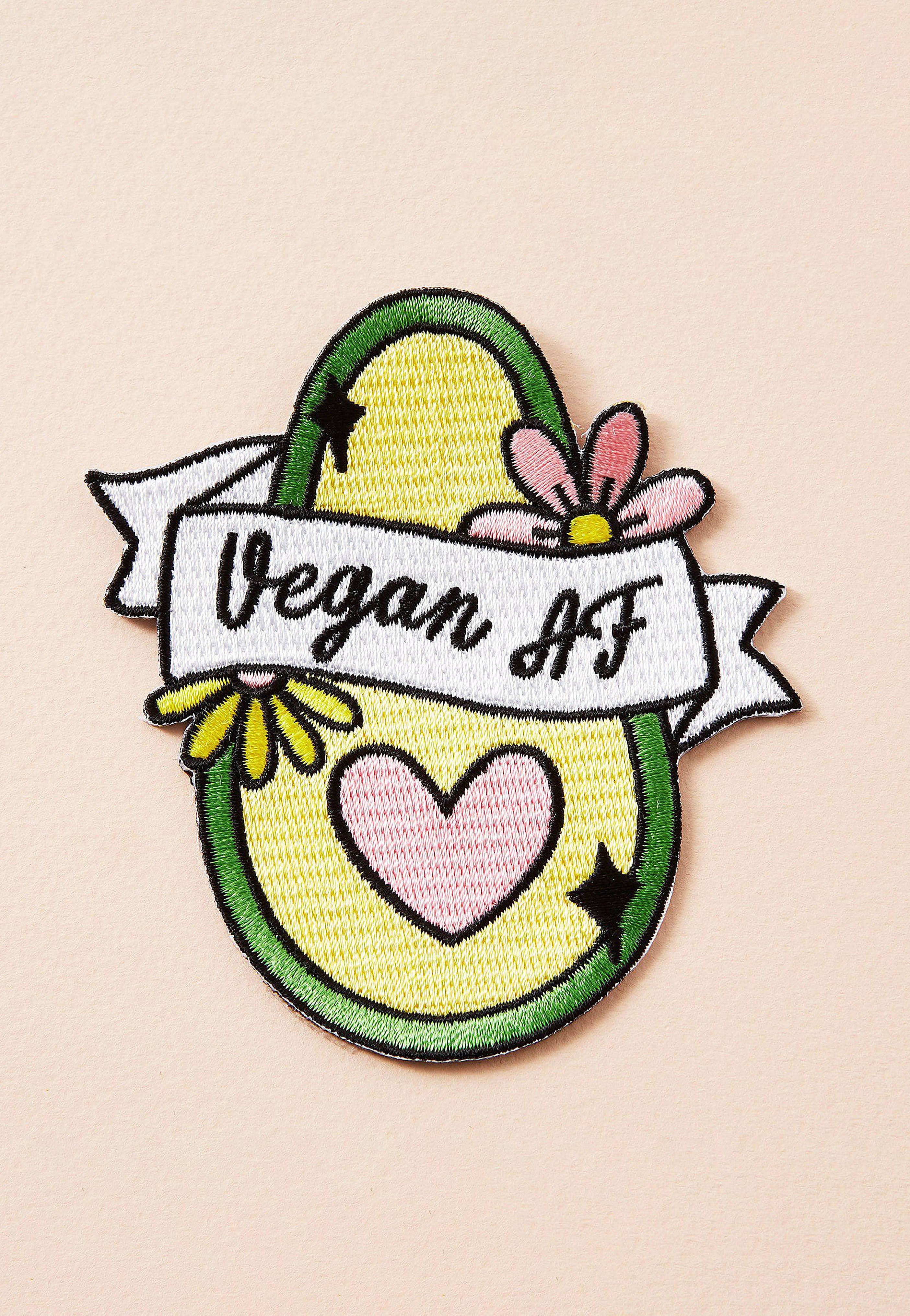 Punky Pins - Vegan Af Avo Iron On - Patch Clearance Exclusive