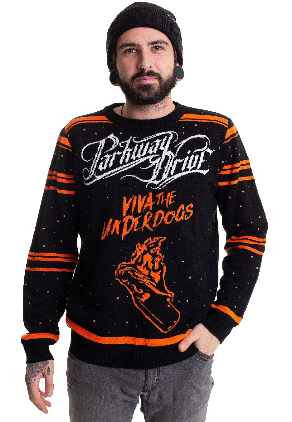 Parkway Drive - Viva The Underdogs Limited Winter Knit - Pullover Sale Real