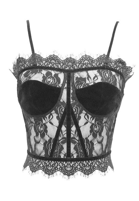 Devil Fashion - Lalena - Bralette Shop For Cheap Online