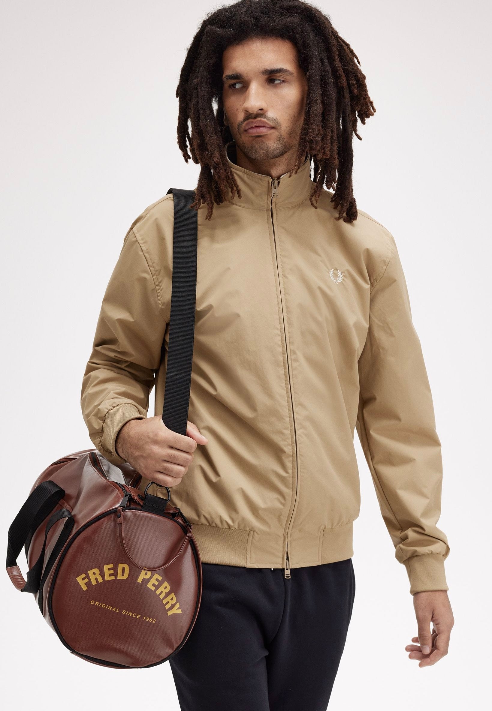 Fred Perry - Tonal Classic Whisky Brown - Dufflebag 2025 Cheap Online