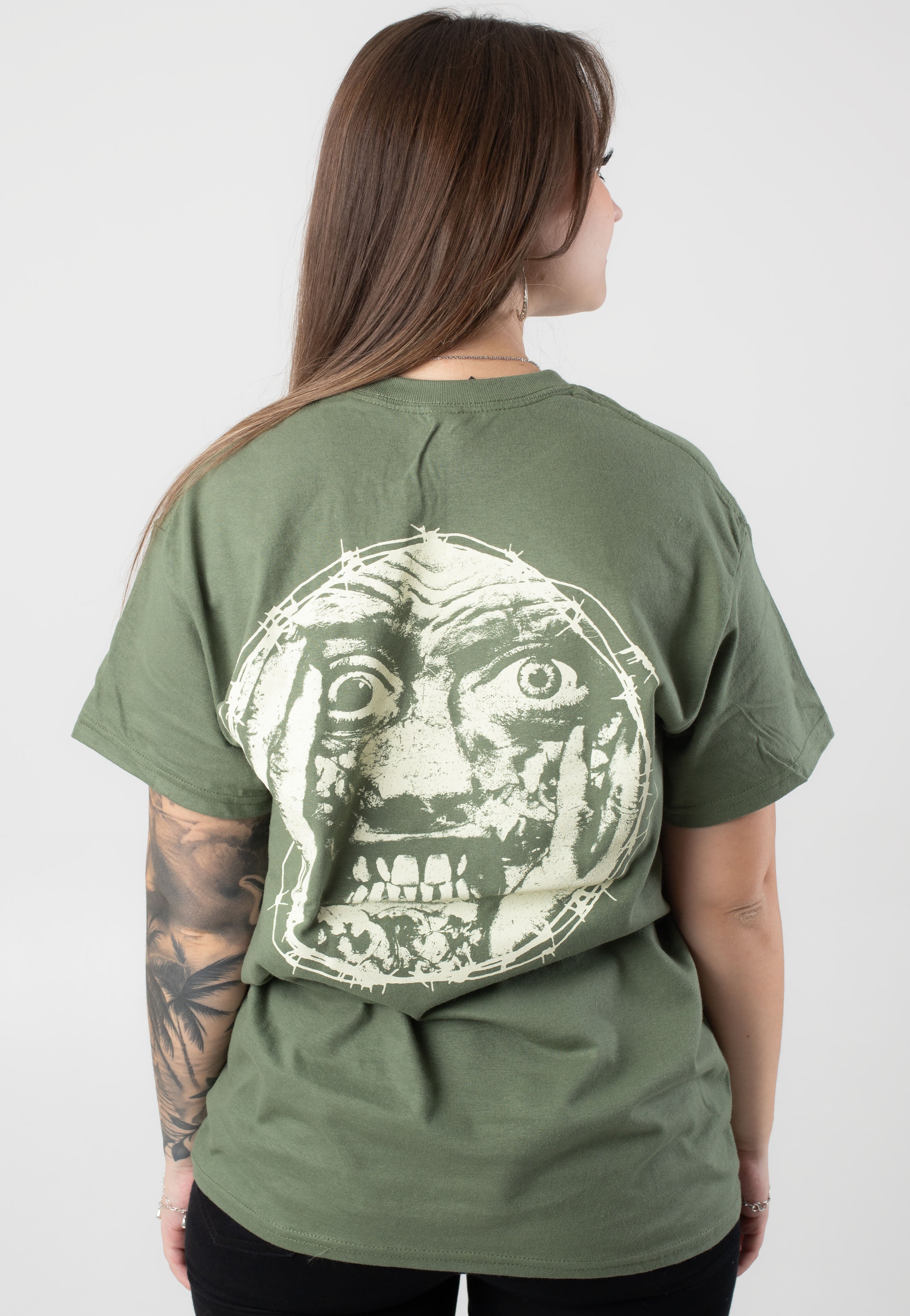 Fit For An Autopsy - Hostage Military Green - T-Shirt Brand New Unisex Sale Online