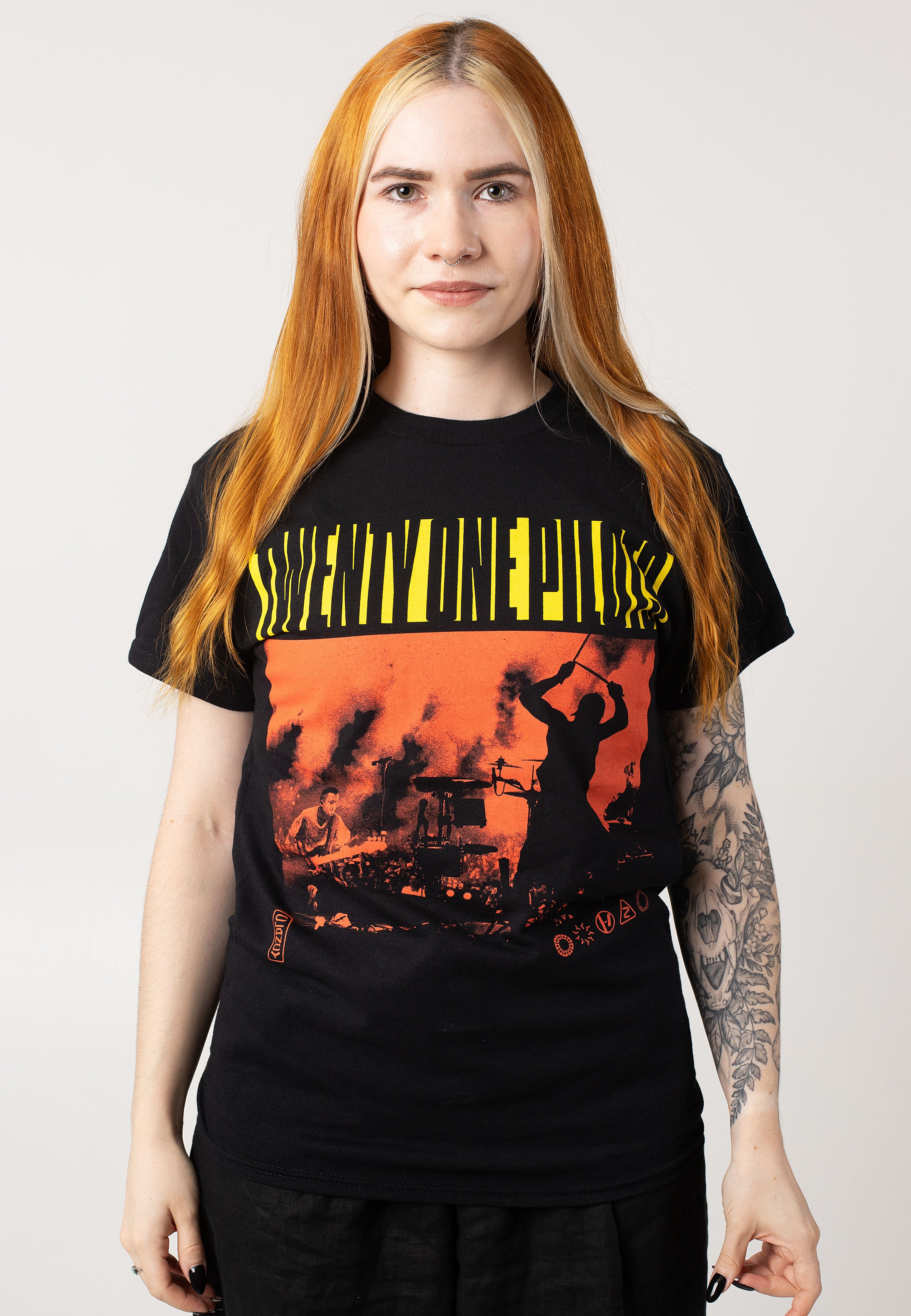 Twenty One Pilots - Livefire - T-Shirt Visit Cheap Pice