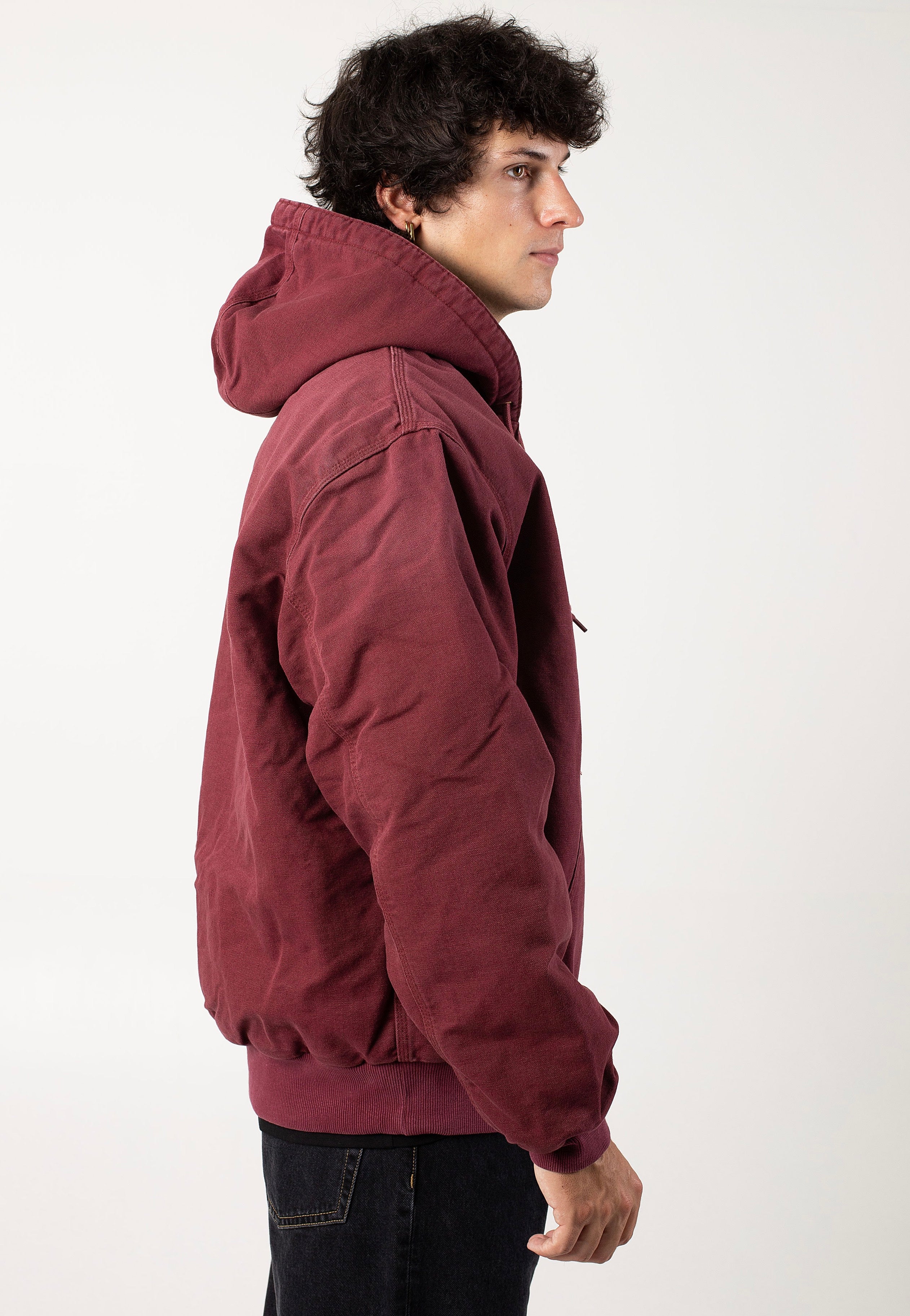 Carhartt WIP - Og Active Aged Canvas Malbec - Jacket Clearance With Mastercard