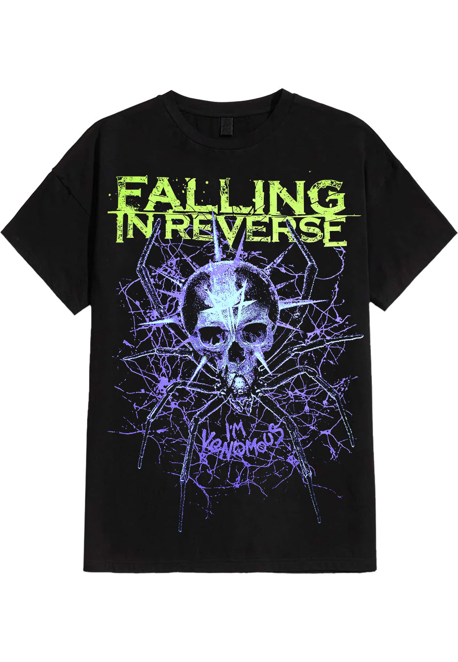 Falling In Reverse - Spider - T-Shirt Sale 100% Guaranteed