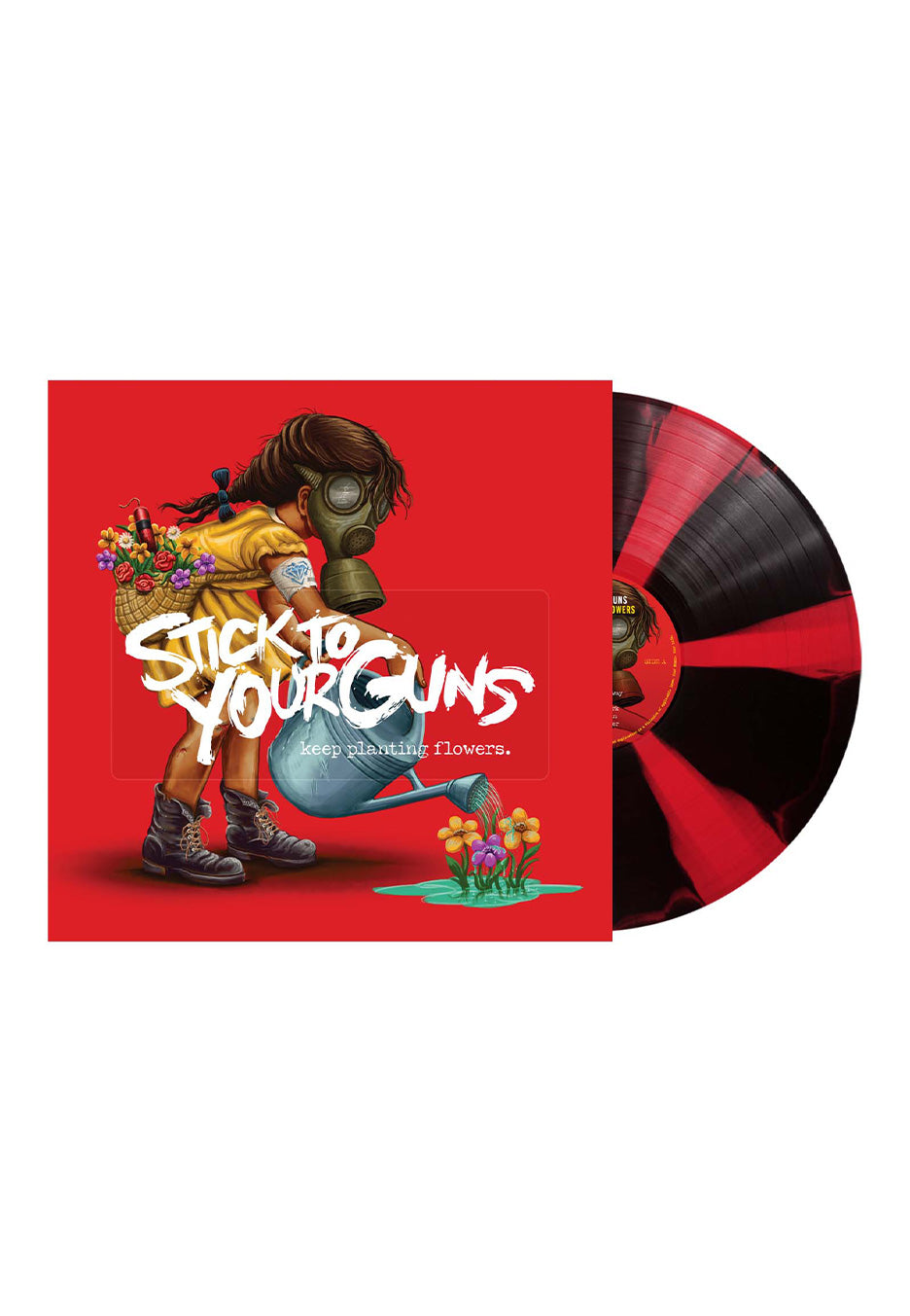 Stick To Your Guns - Keep Planting Flowers Ltd. Black/ Red Cornetto - Colored Vinyl Real For Sale