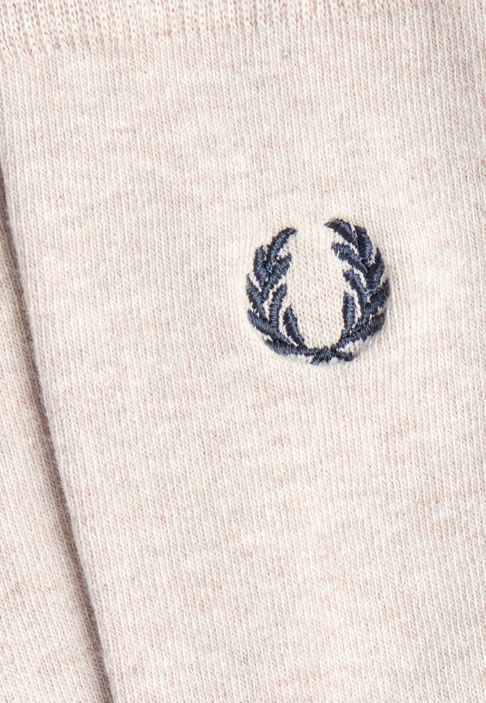 Fred Perry - Classic Laurel Wreath Porridge/ Anchor Grey - Socks Clearance 100% Guaranteed