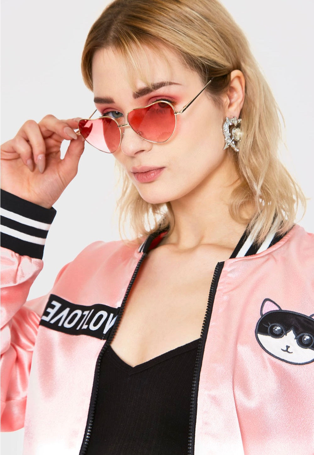 Jawbreaker - Y2K Shades In Pink - Sunglasses Outlet Buy