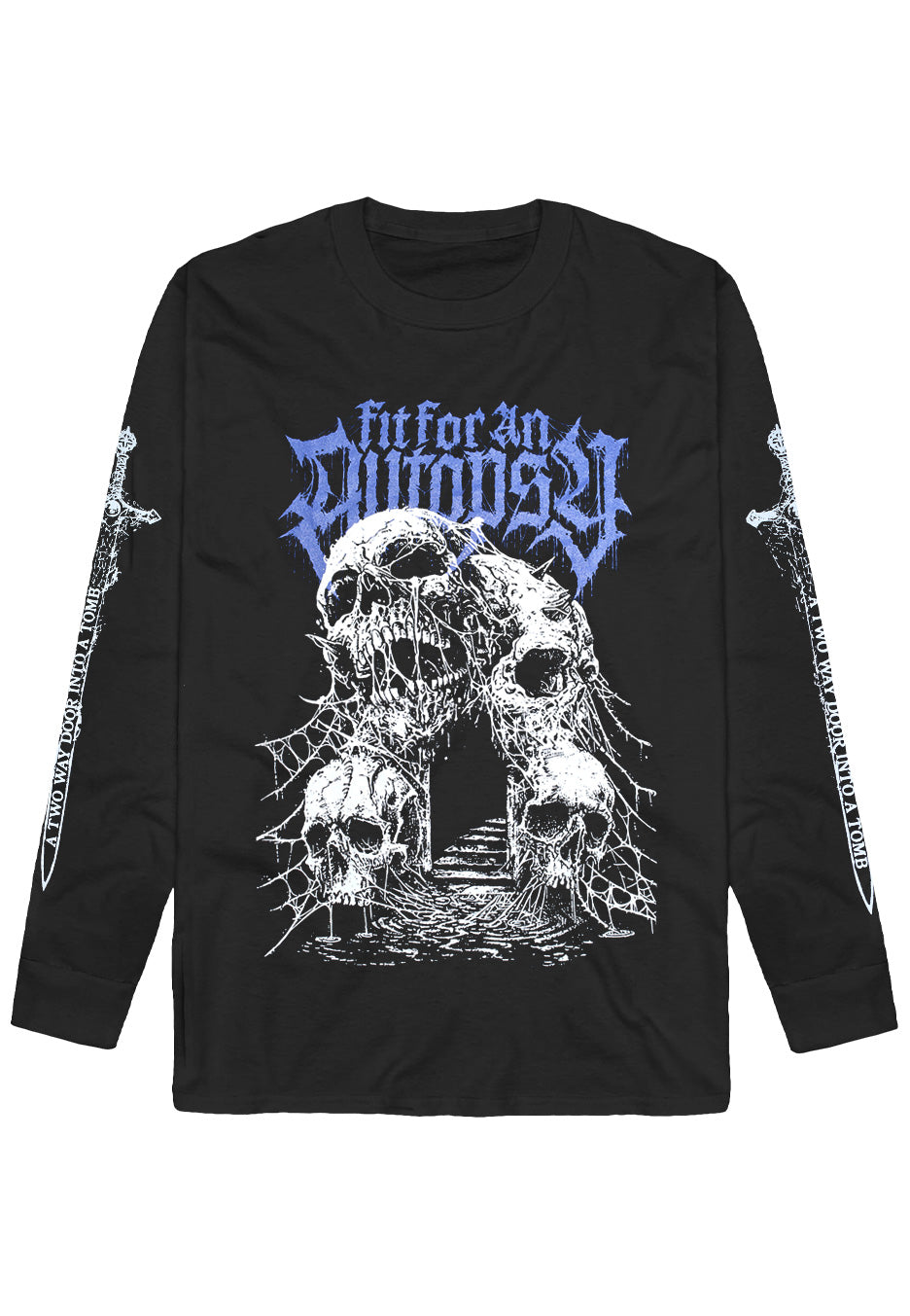 Fit For An Autopsy - Door Into A Tomb - Longsleeve Looking For Sale Online