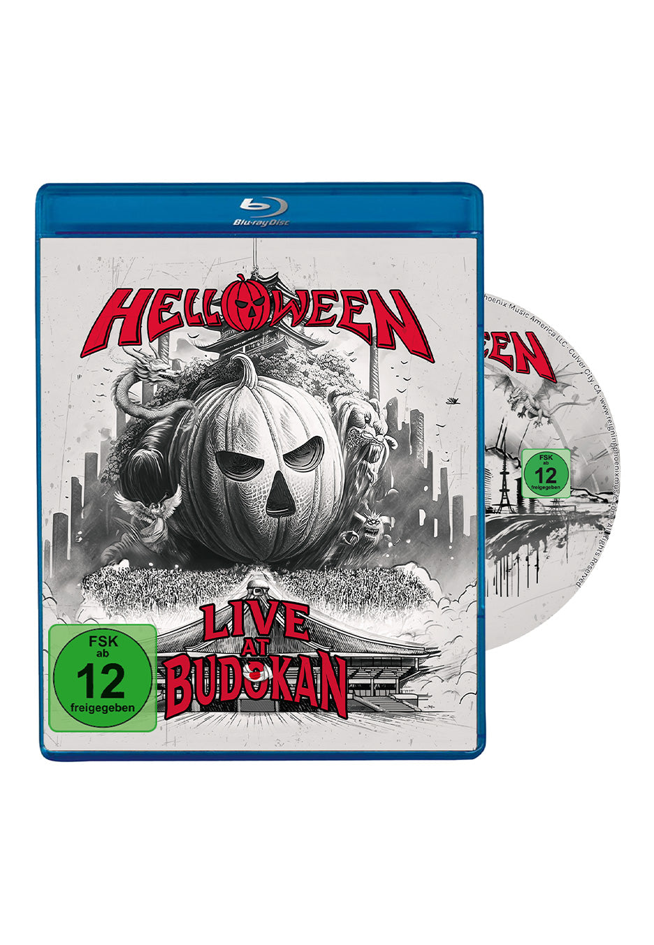 Helloween - Live At Budokan - BluRay Free Shipping Hot Sale